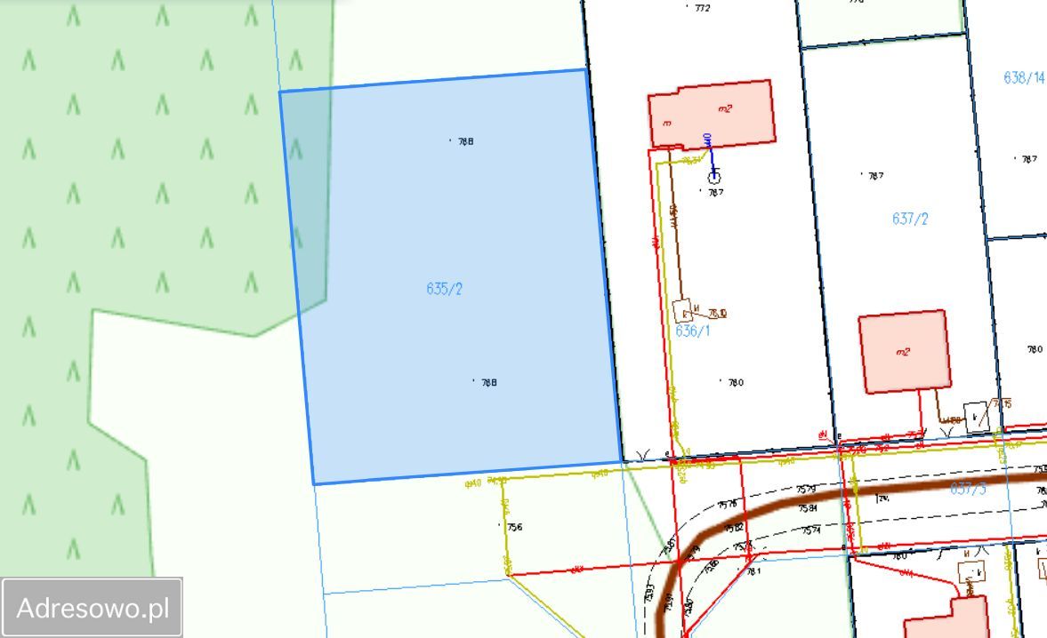 Działka budowlana Krubin, ul. Czerwienna. Zdjęcie 4