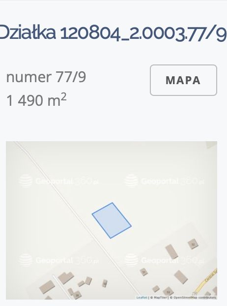 Działka rolno-budowlana Cisia Wola. Zdjęcie 6