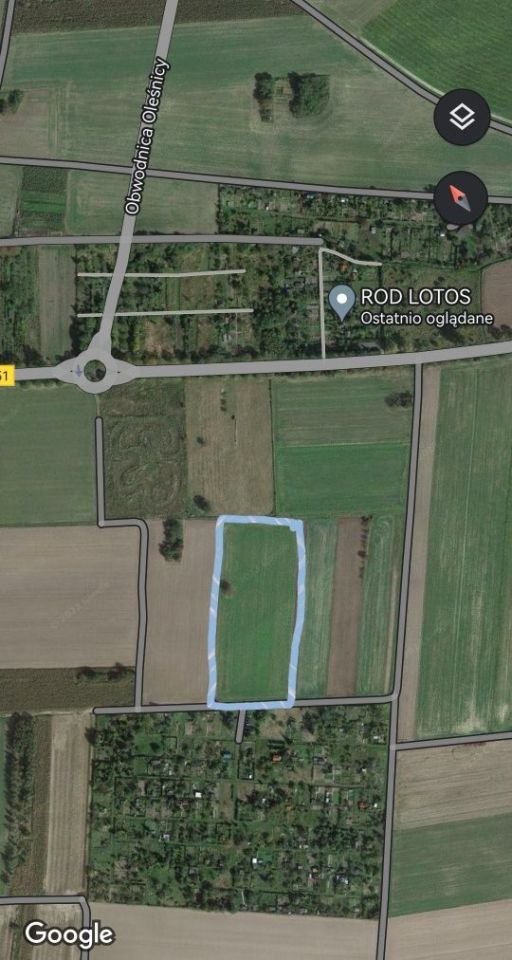 Działka budowlana Oleśnica, ul. Bolesława Krzywoustego. Zdjęcie 4