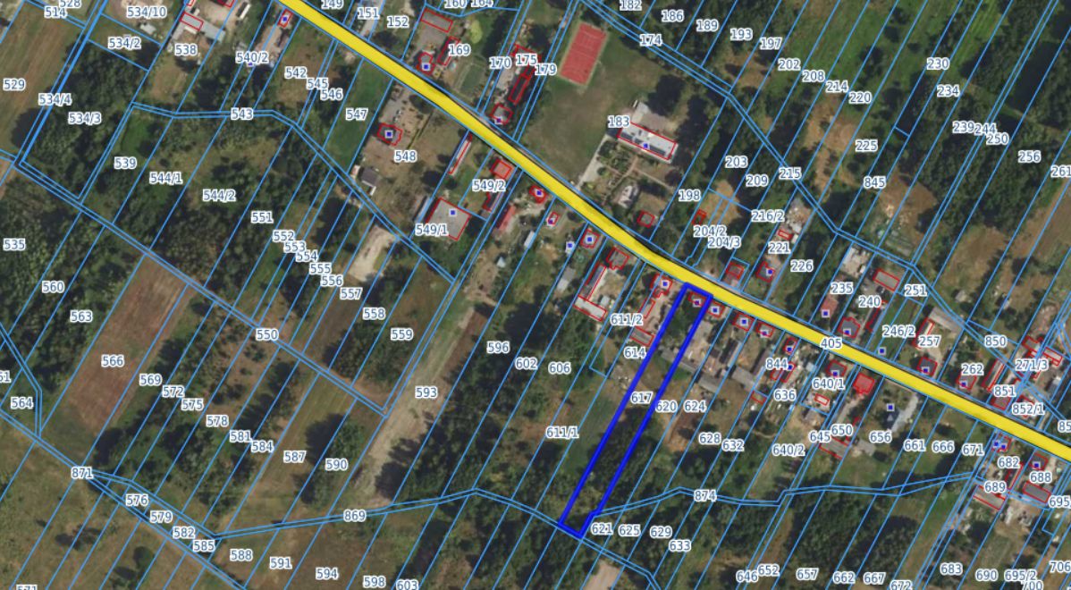 Działka rolno-budowlana Wólka Dąbrowicka. Zdjęcie 1