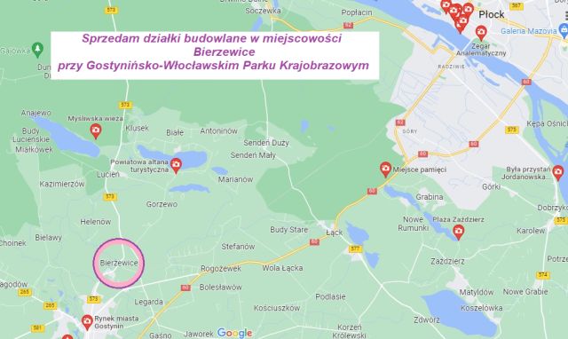 Działka budowlana Bierzewice. Zdjęcie 1