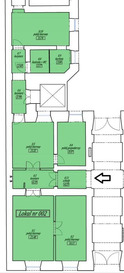 Lokal Kraków, ul. Basztowa. Zdjęcie 1