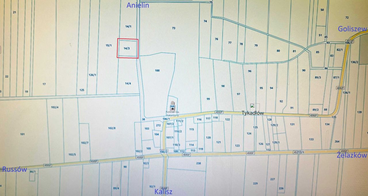 Działka siedliskowa Tykadłów. Zdjęcie 3