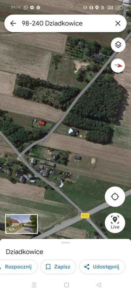 Działka budowlana Dziadkowice. Zdjęcie 5