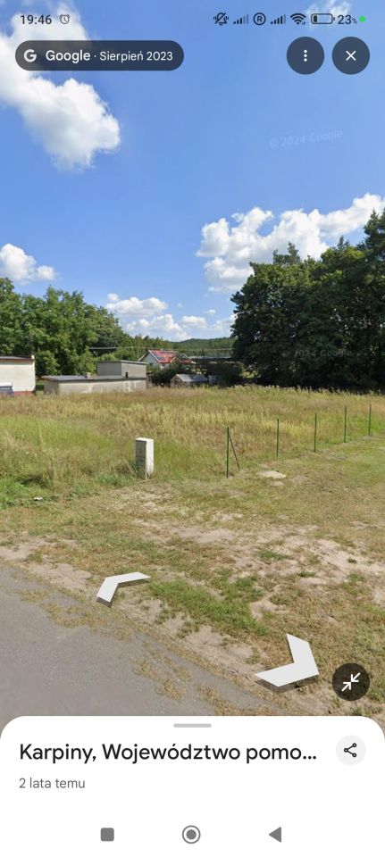 Działka budowlana Karpiny. Zdjęcie 2