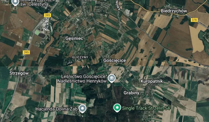 gospodarstwo, 4 pokoje Gęsiniec, ul. Gajowa