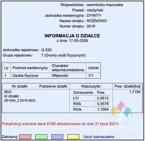 Działka rolna Różnowo. Zdjęcie 4