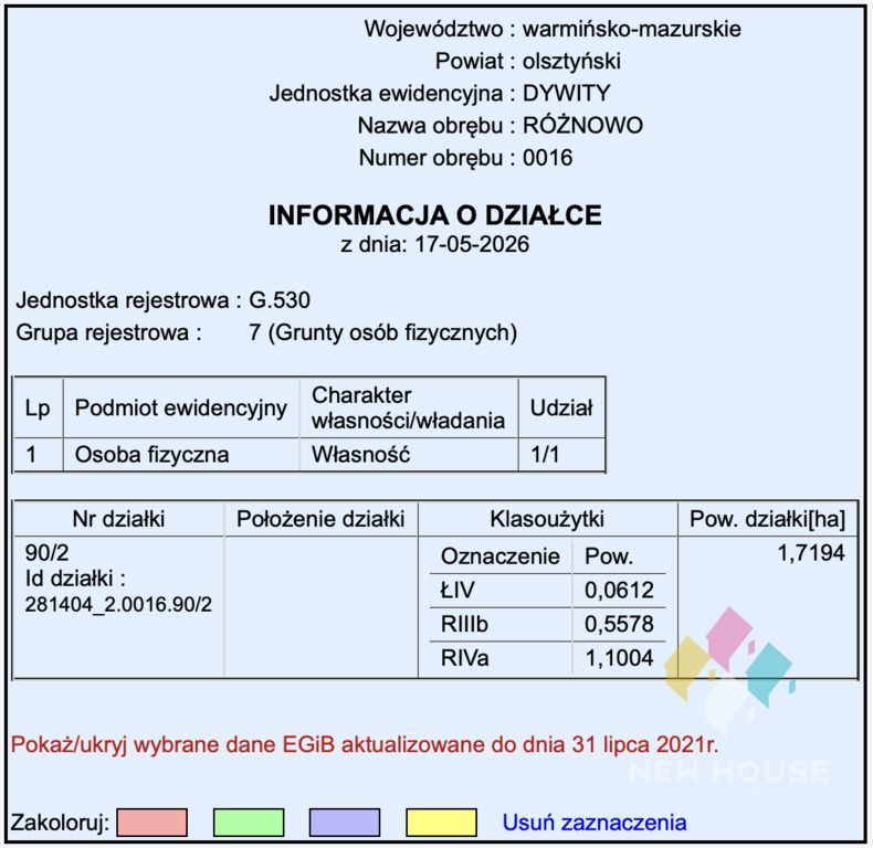 Działka rolna Różnowo. Zdjęcie 4