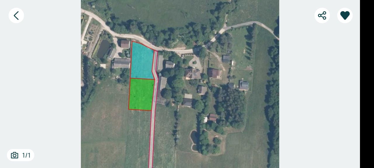 Działka budowlana Ciekoty. Zdjęcie 3