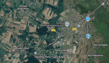 Działka budowlana Łapy Zięciuki, ul. Płonkowska