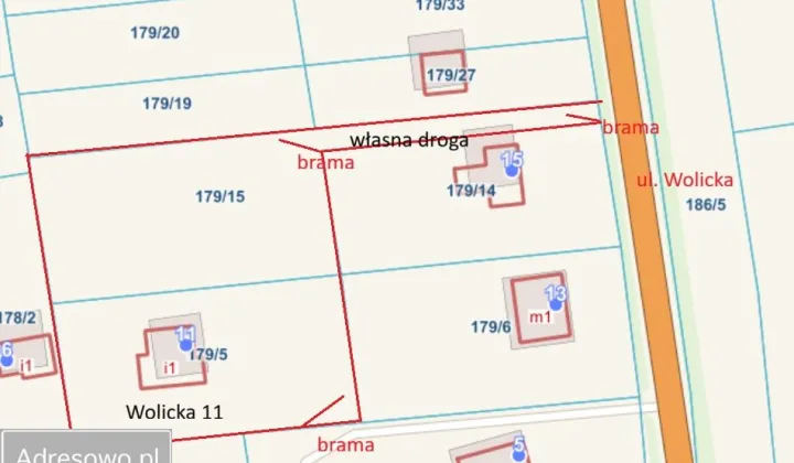 Działka rekreacyjna Stare Załubice, ul. Wolicka