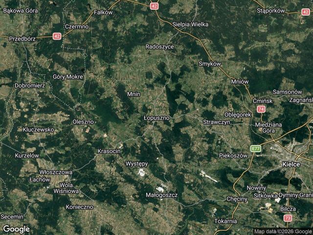 Działka budowlana Łopuszno, ul. Strażacka 47. Zdjęcie 1