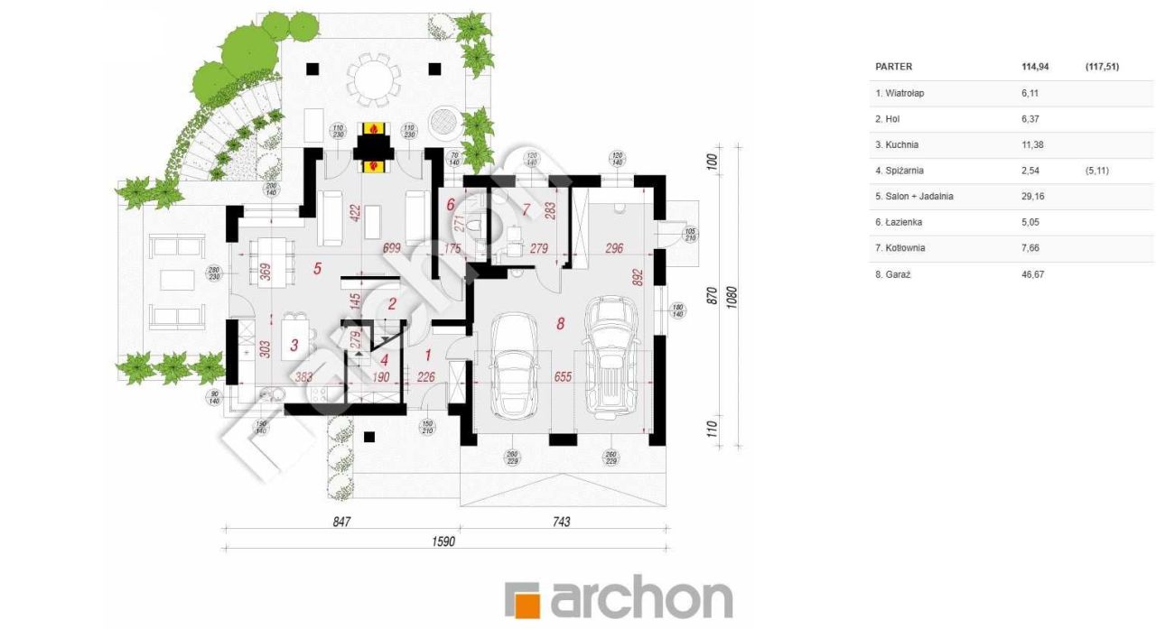 dom wolnostojący Borucino. Zdjęcie 2