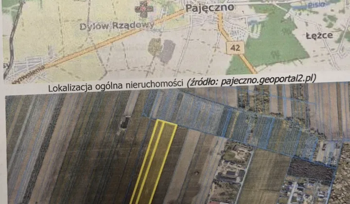 Działka inwestycyjna Dylów Rządowy