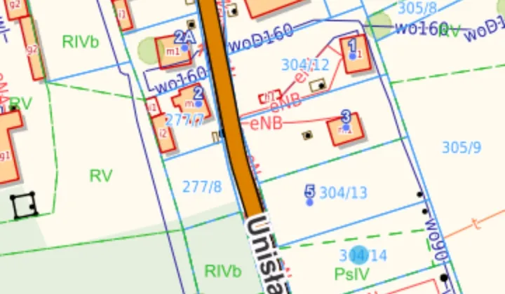 Działka budowlana Czarże, ul. Unisławska