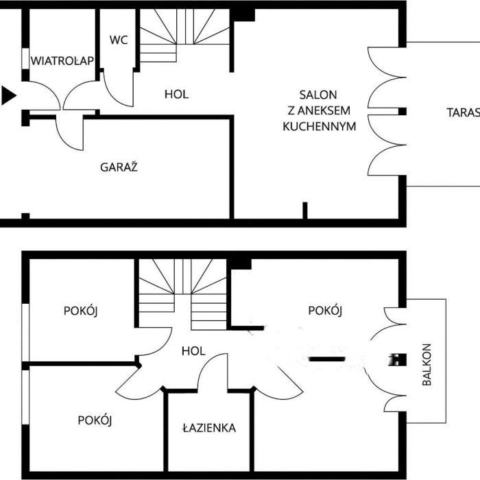 dom szeregowy, 4 pokoje Banino, ul. Halna. Zdjęcie 10
