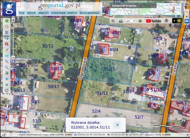 Działka budowlana Pęgów, ul. Ogrodowa. Zdjęcie 2