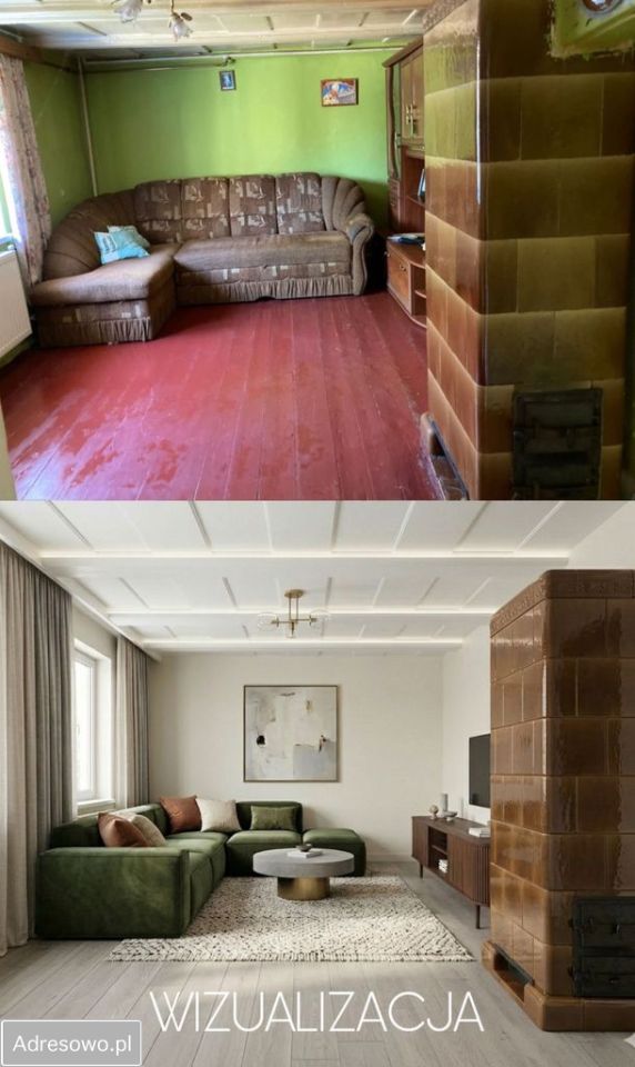 dom wolnostojący, 5 pokoi Bierna Nowoszyce. Zdjęcie 3