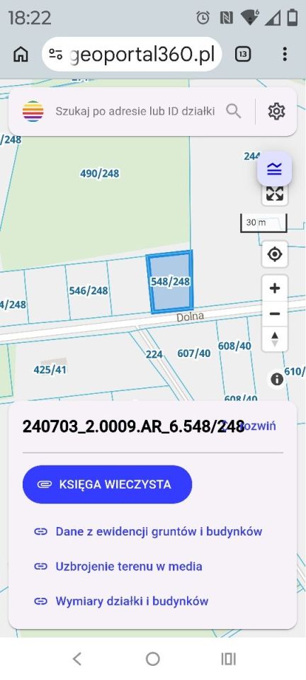 Działka budowlana Zborowskie. Zdjęcie 2