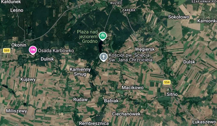 Działka rekreacyjna Nowogród