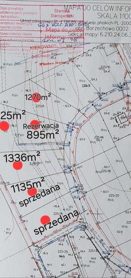 Działka rekreacyjna Borzechowo, ul. Letniskowa. Zdjęcie 2