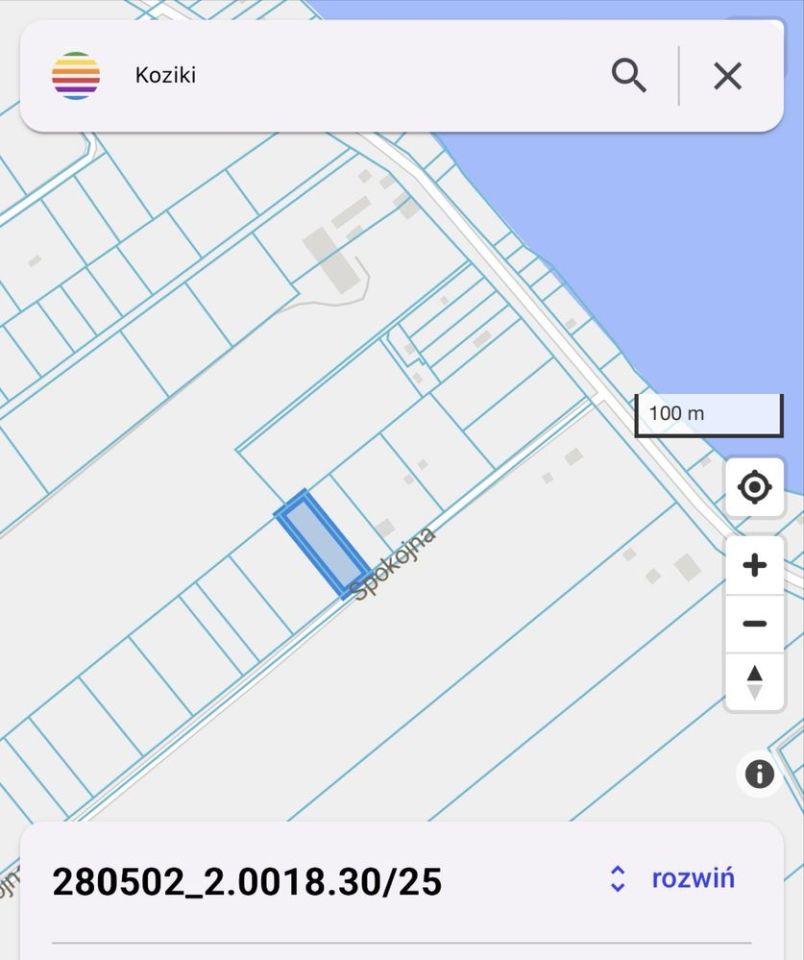 Działka rolno-budowlana Koziki, ul. Spokojna. Zdjęcie 3