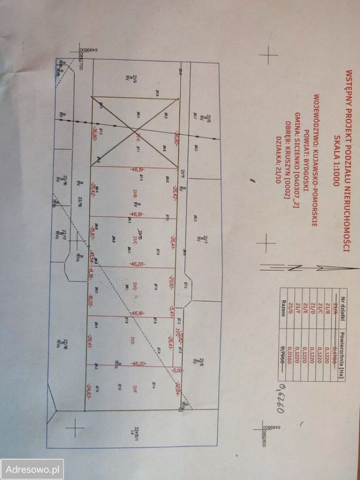 Działka budowlana Kruszyn. Zdjęcie 4