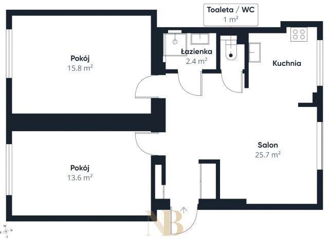 Mieszkanie 3-pokojowe Warszawa Służew, ul. Piotra Gruszczyńskiego. Zdjęcie 11