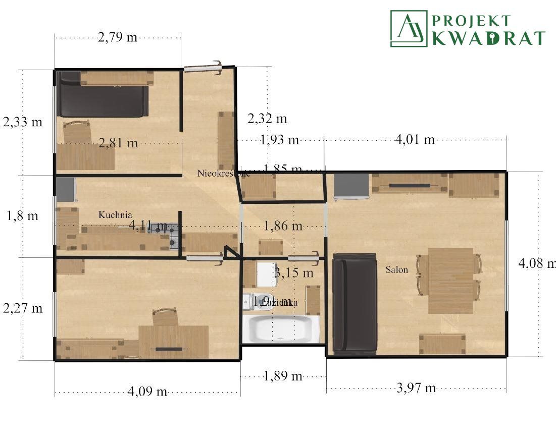 Mieszkanie 3-pokojowe Knurów, ul. Jana Sobieskiego. Zdjęcie 12