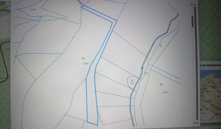 Działka leśna Wierzbanowa