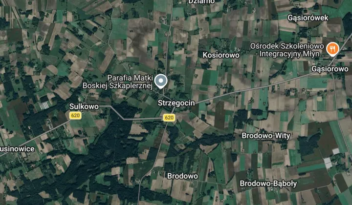 Działka budowlana Strzegocin