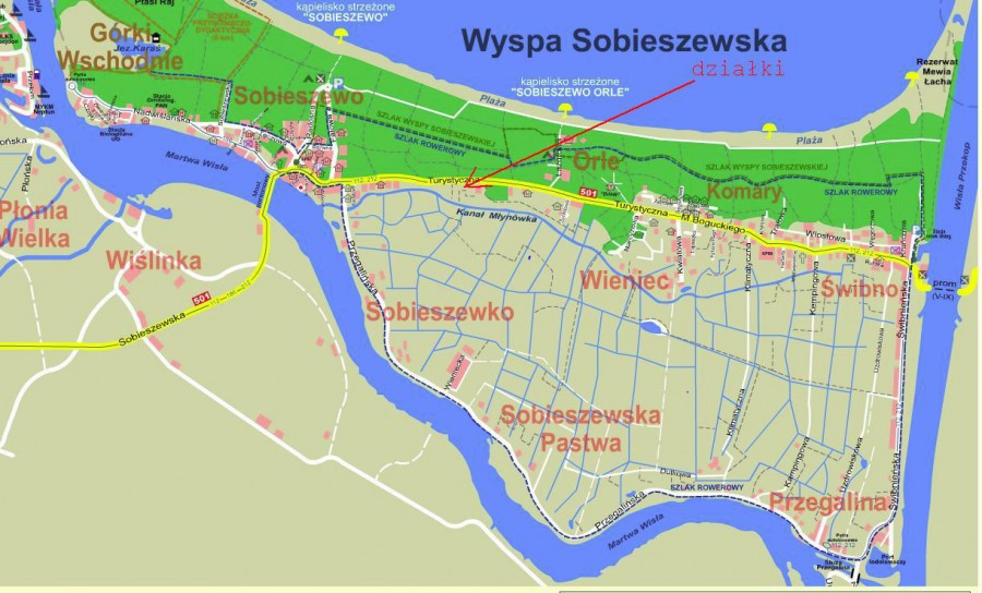 Działka budowlana Gdańsk Sobieszewo, ul. Turystyczna