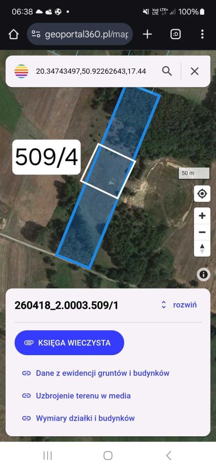 Działka budowlana Korczyn. Zdjęcie 2