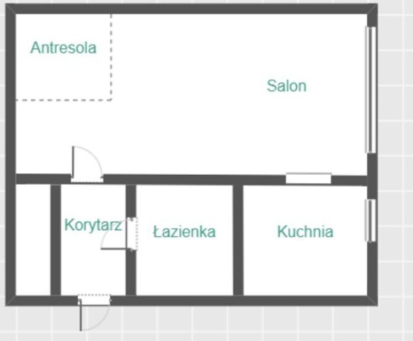 Mieszkanie 1-pokojowe Łódź Polesie, ul. Cmentarna. Zdjęcie 10