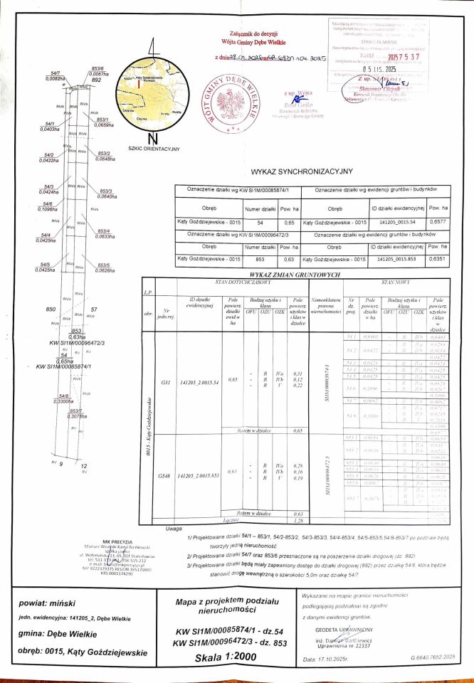 Działka budowlana Kąty Goździejewskie Drugie. Zdjęcie 1