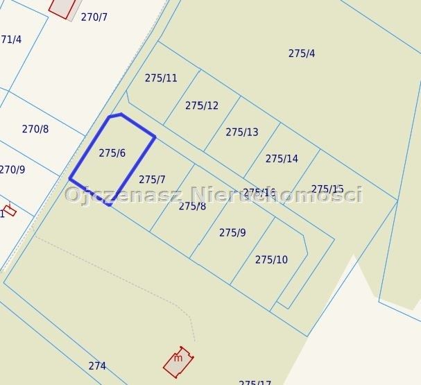 Działka budowlana Małe Rudy. Zdjęcie 5