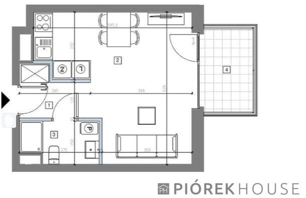 Mieszkanie 1-pokojowe Warszawa Mokotów, ul. Konstruktorska. Zdjęcie 8