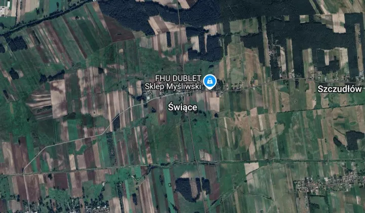 Działka rolna Świące