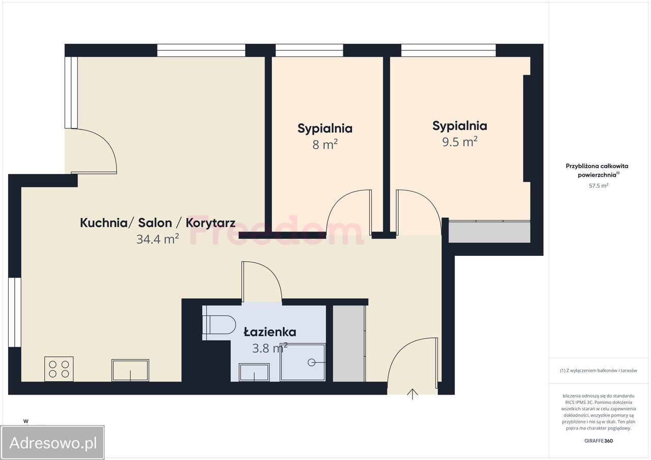 Mieszkanie 3-pokojowe Warszawa Ulrychów, ul. Górczewska. Zdjęcie 14