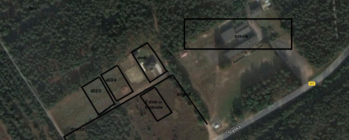 Działka budowlana Korzonek, ul. Sosnowa. Zdjęcie 2