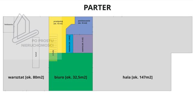 Hala/magazyn Piława Górna. Zdjęcie 20