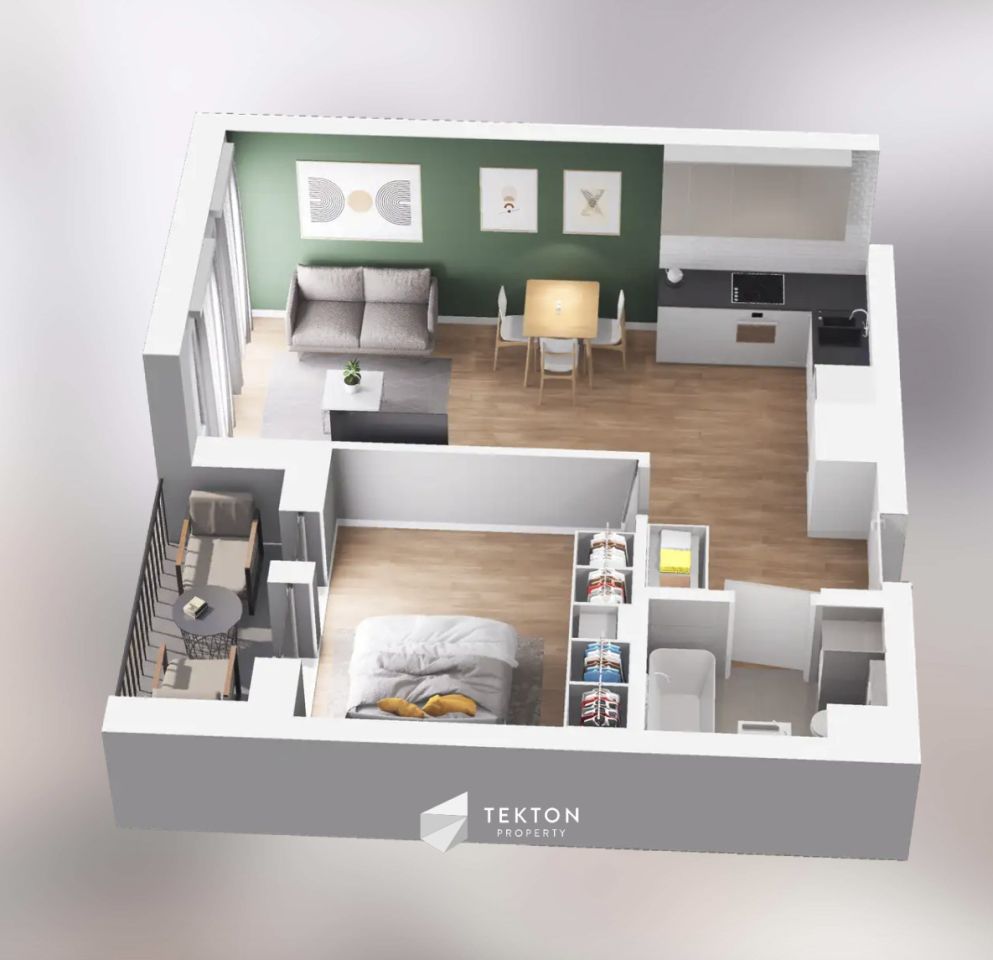 Mieszkanie 2-pokojowe Pruszków Żbików. Zdjęcie 5