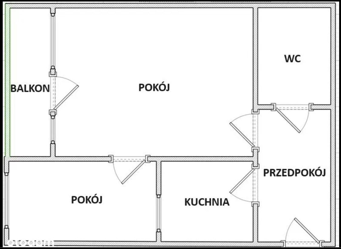 Mieszkanie 2-pokojowe Warszawa Powiśle, ul. Górnośląska. Zdjęcie 22