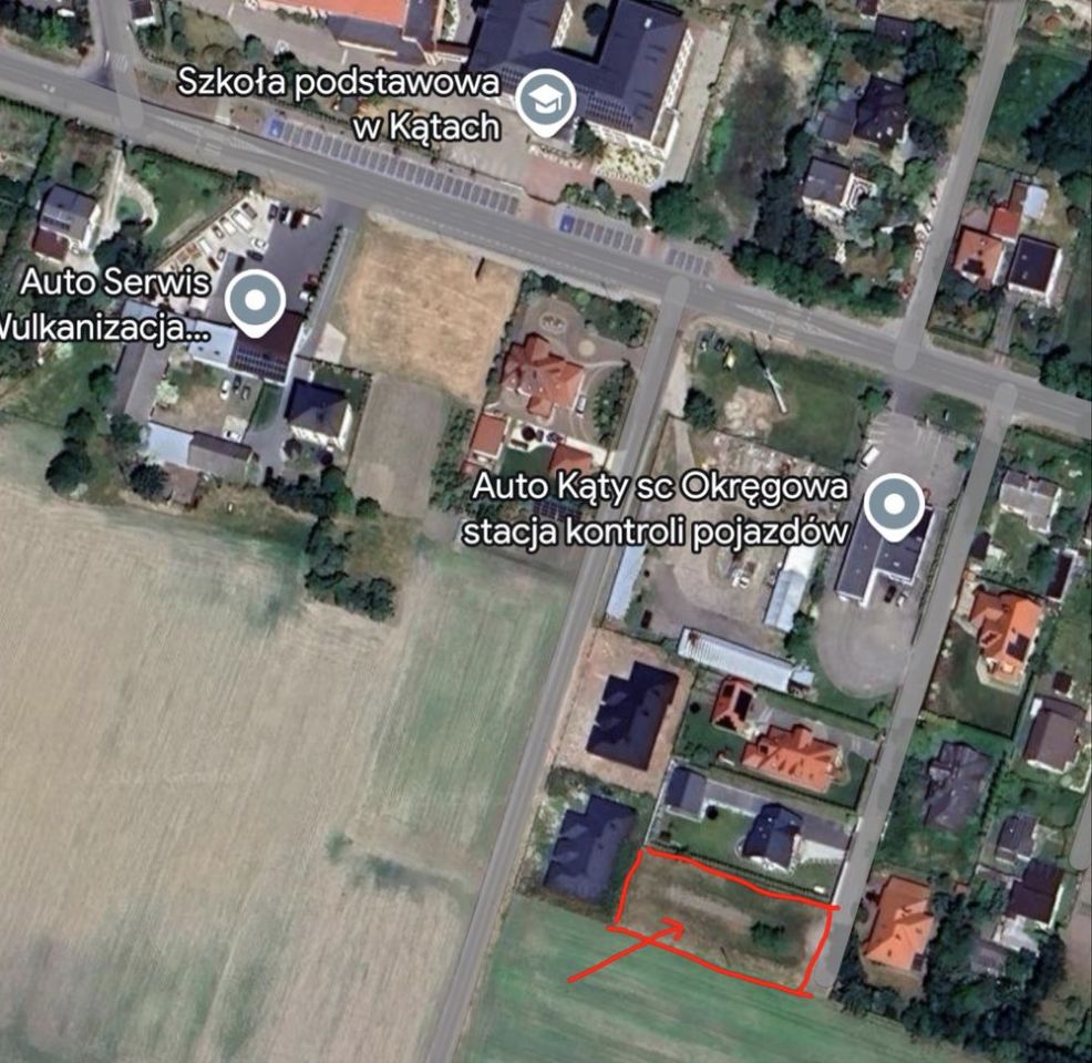 Działka budowlana Kąty. Zdjęcie 2