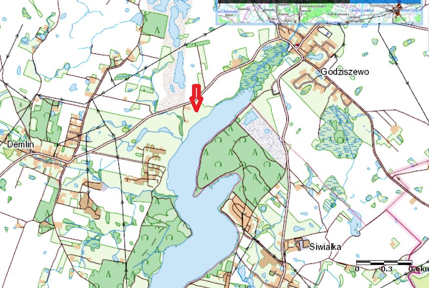 Działka budowlana Godziszewo, ul. Nad Jeziorem . Zdjęcie 9