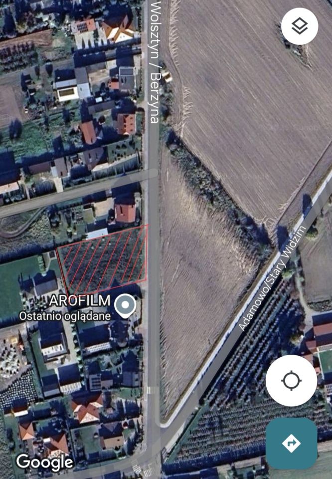 Działka budowlana Adamowo. Zdjęcie 3