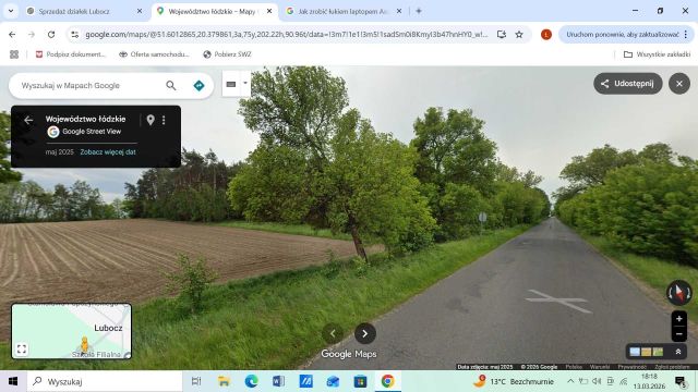 Działka rolna Lubocz. Zdjęcie 1