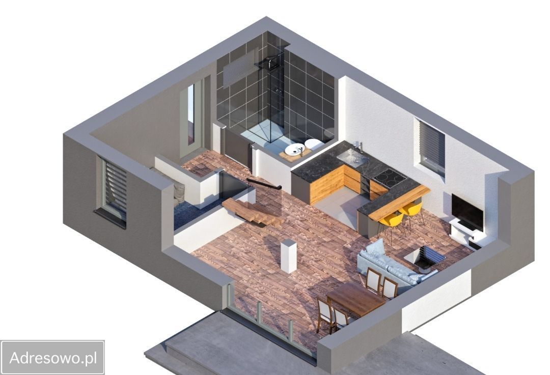 dom wolnostojący, 7 pokoi Bielsko-Biała Hałcnów, ul. Oksywska. Zdjęcie 4