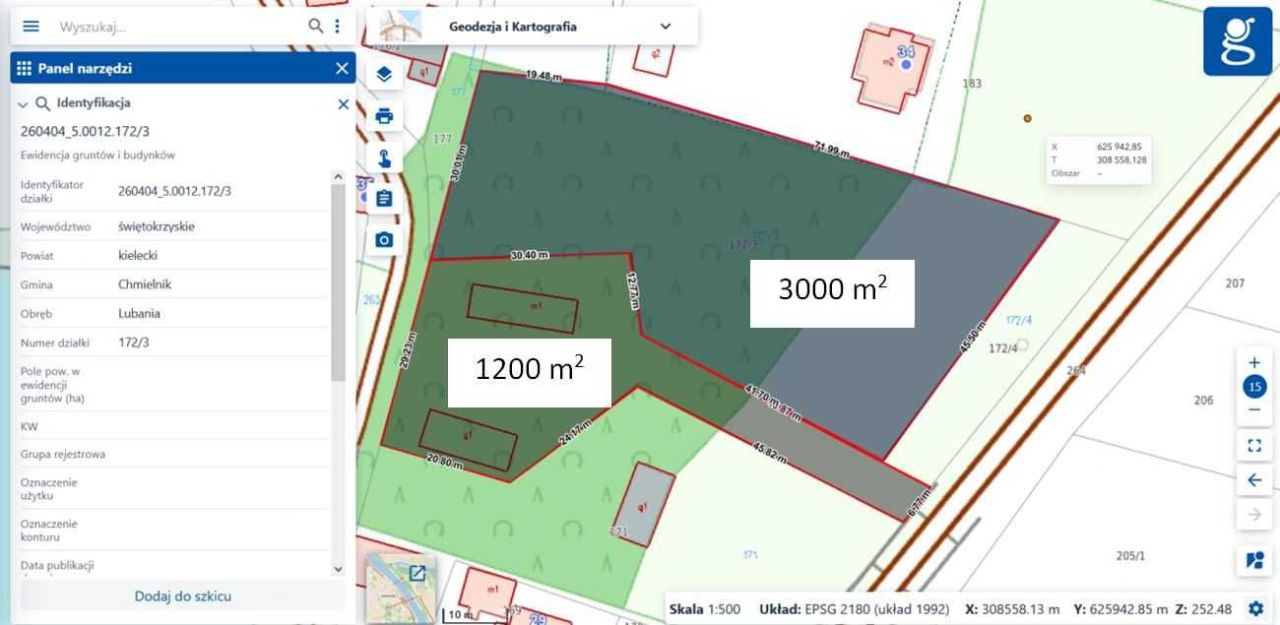 Działka budowlana Lubania. Zdjęcie 8