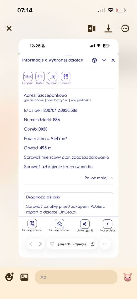 Działka leśna Szczepankowo. Zdjęcie 3